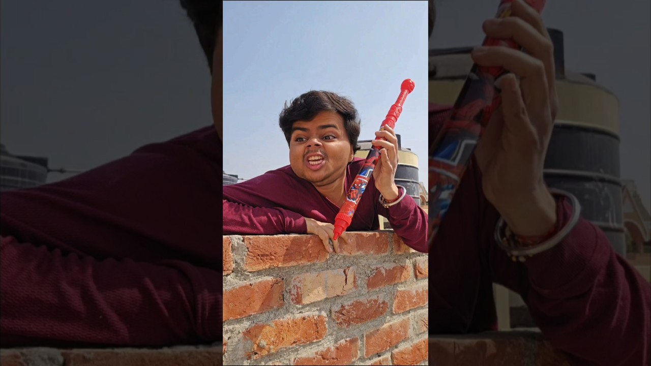 Sunny bhaiya ki Badi Pichkari 🔫 #shorts #holi #funny #sraoster