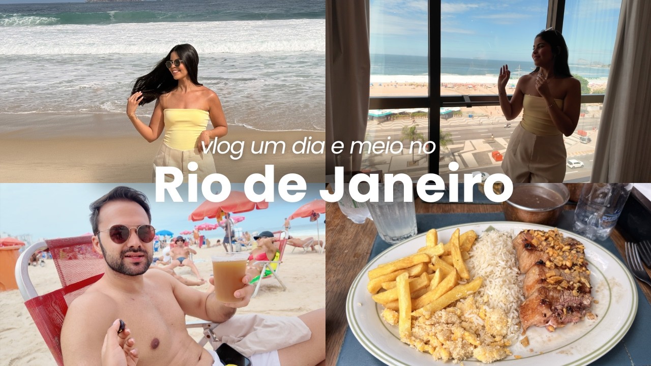 48h no Rio de Janeiro, praia de Ipanema, quarto com vista para o mar e imprevistos na viagem!