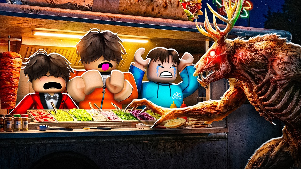 ربلوكس شاورما ترك الوحوش ! Shawarma Truck