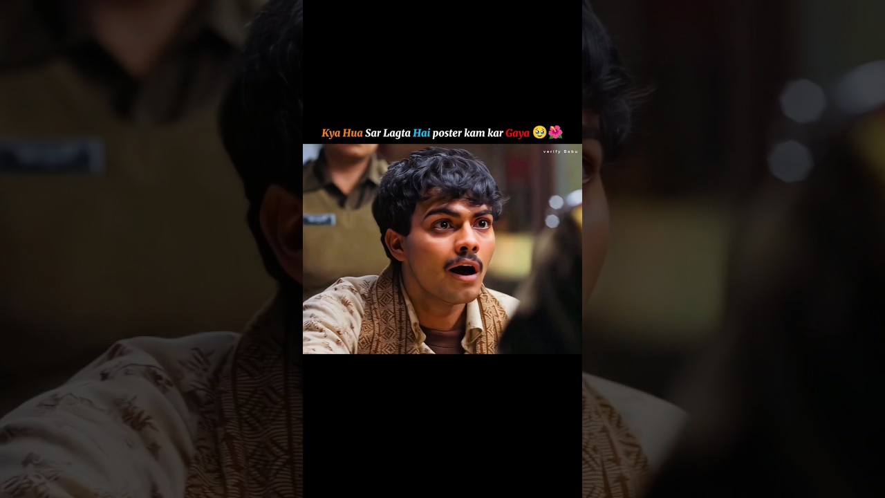 Kya Hua Sar Lagta Hai Poster Kaam Kar Gaya 🥹 #status #viral #love #incoent