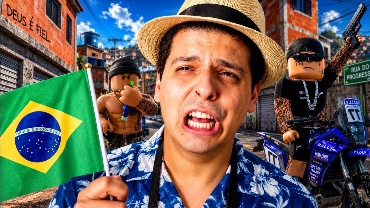 PERDIDO NA FAVELA - Roblox