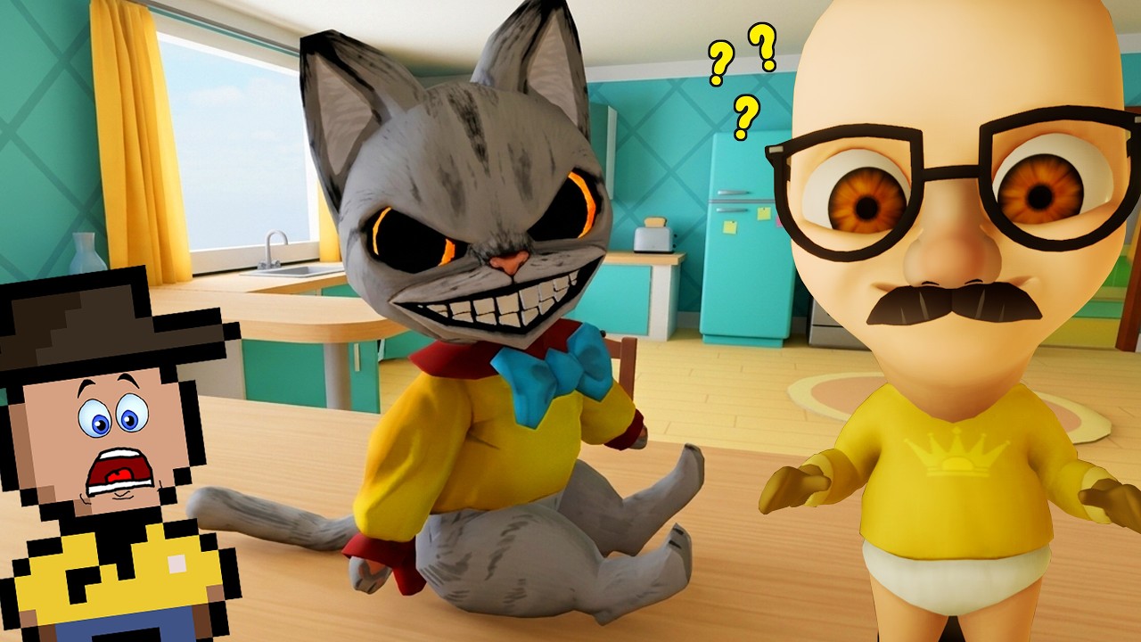 NÃO CONFIE NO GATO DE AMARELO * nem no bebê de amarelo *