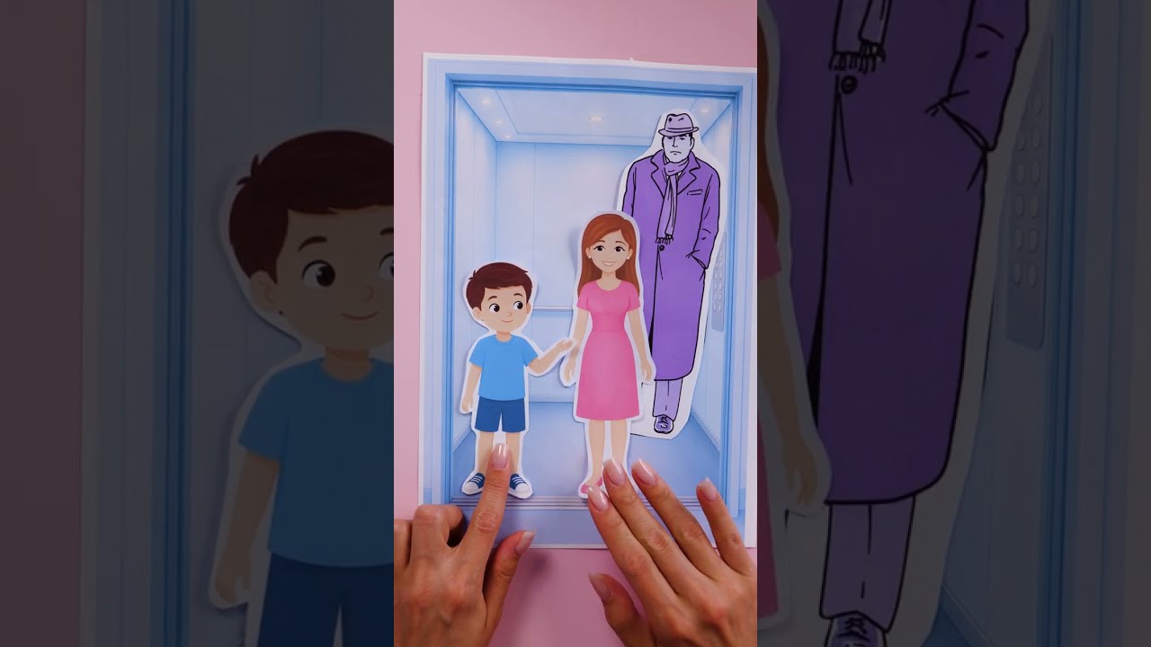 🛗⭐️ Elevator Safety for Kids — Simple Rules to Follow #kidsstories