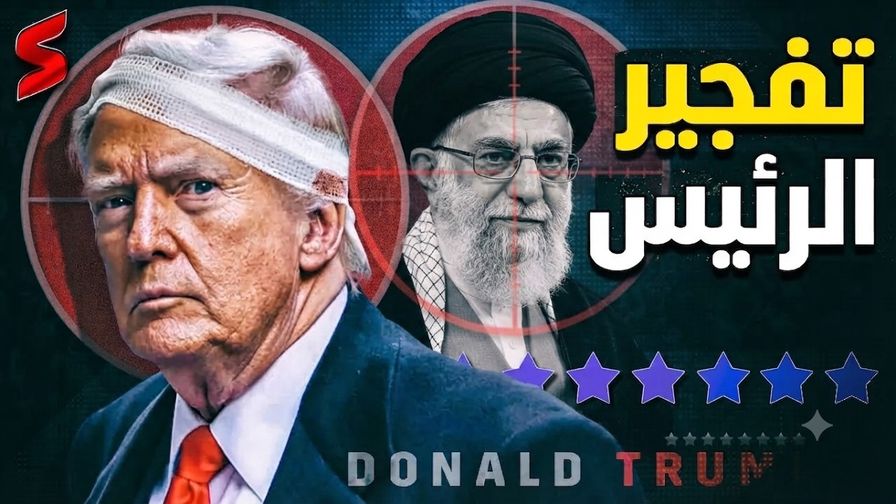 ترامب يهرب من طائرته الرئاسية بعد محاولة إيرانية لإغتياله وأمريكا ترد بقصف منشآت نووية سرية