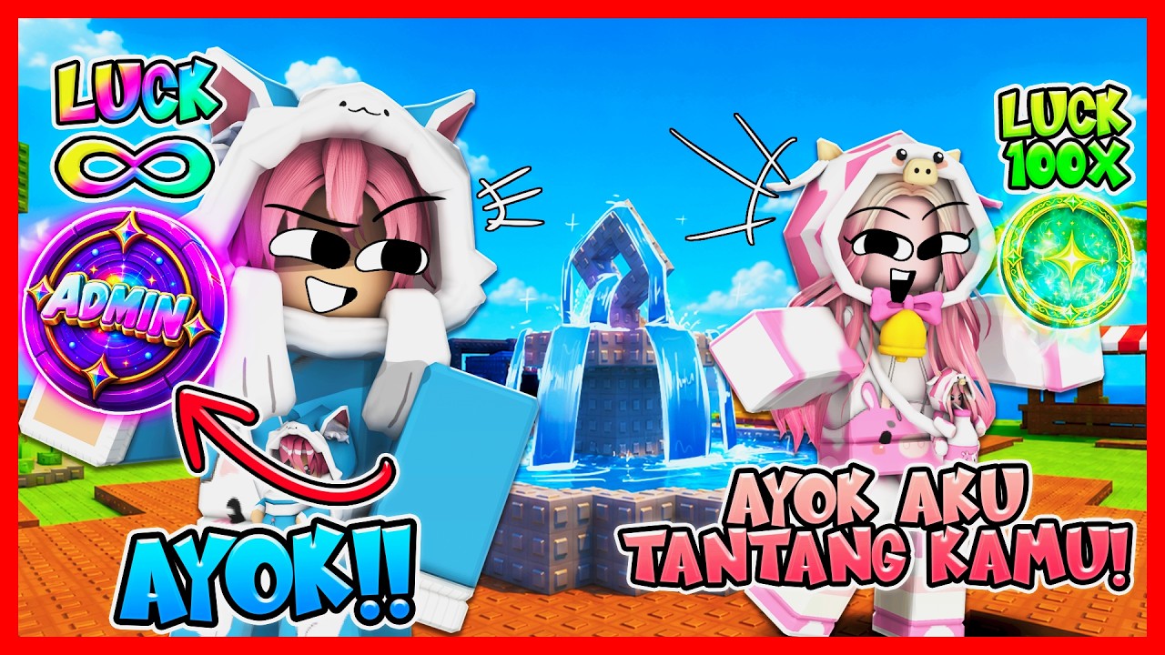 ATUN MENGGUNAKAN CHEAT ADMIN UNTUK NGEPRANK MOMON DI THROW A COIN !! Feat @sapipurba Roblox