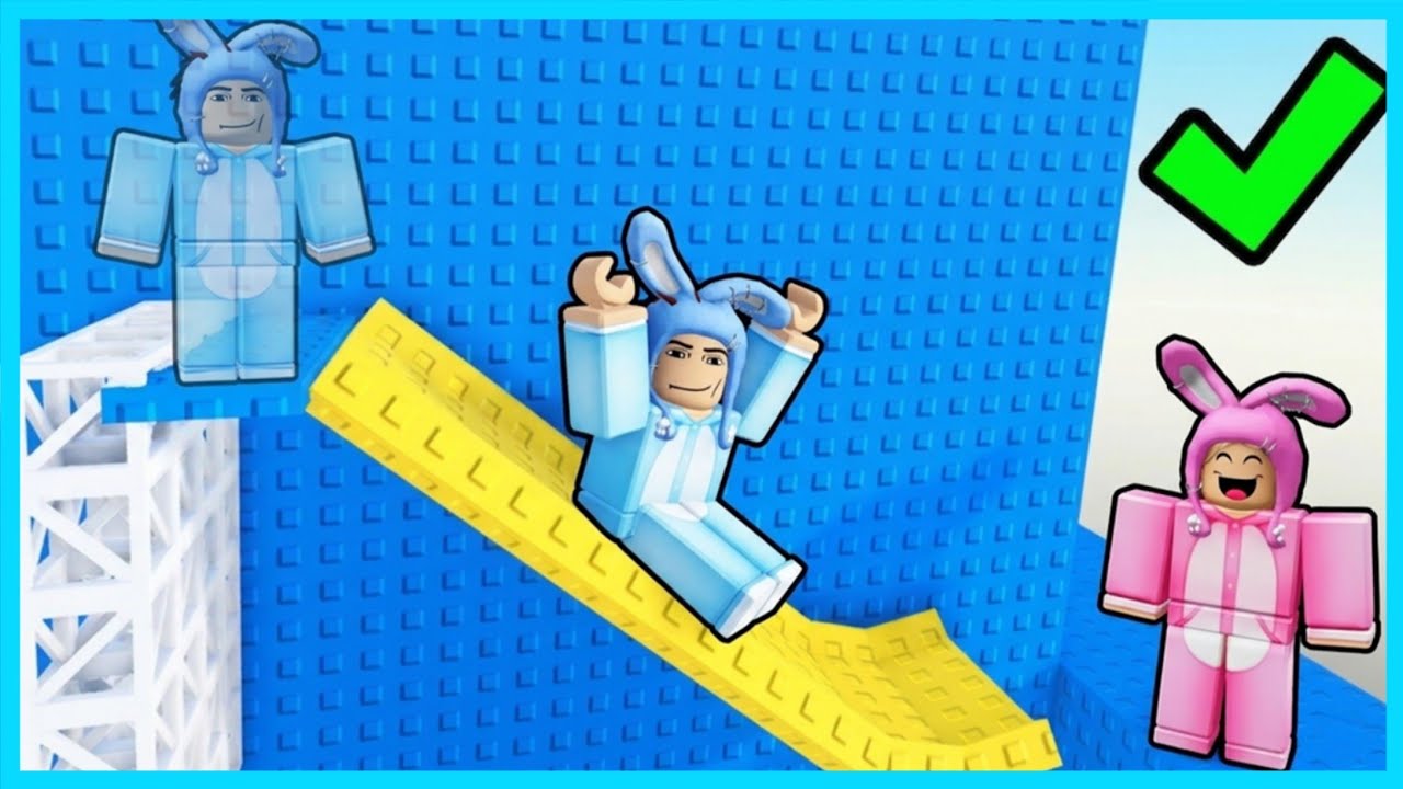 MIPAN & ZUZUZU Main Parkour Tower Obby Tapi Banyak Perosotan! ROBLOX