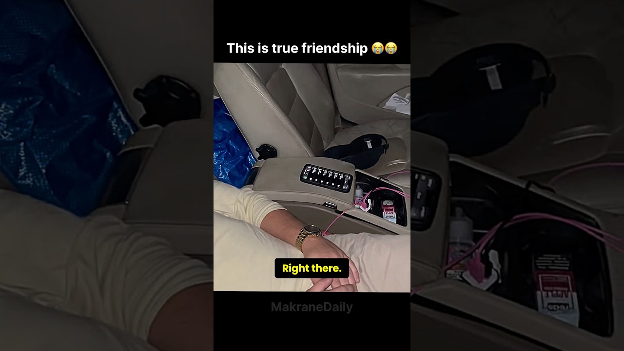 This is true friendship 😭😭