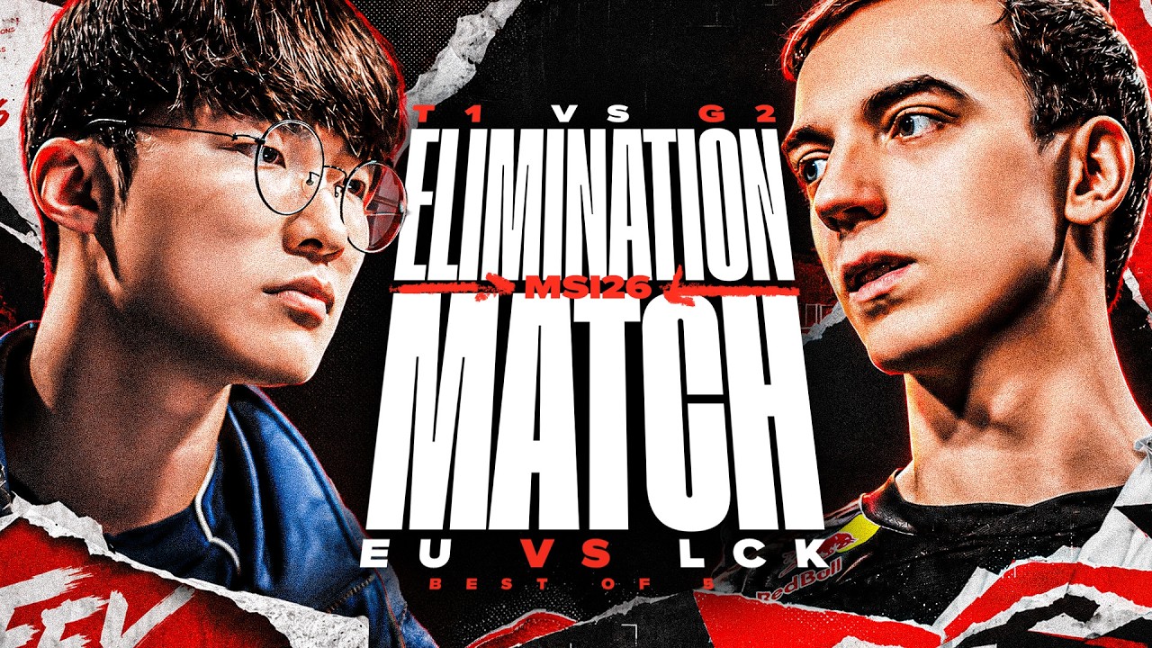 G2 VS T1 ELIMINATION SERIES - ALL OR NOTHING - MSI 2026