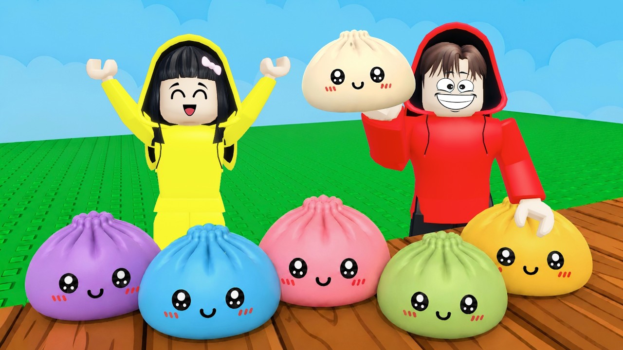 Yuta, Mio Dan Baby Celine Berhasil Mengumpulkan Semua Squishy Dumpling Langka || ROBLOX
