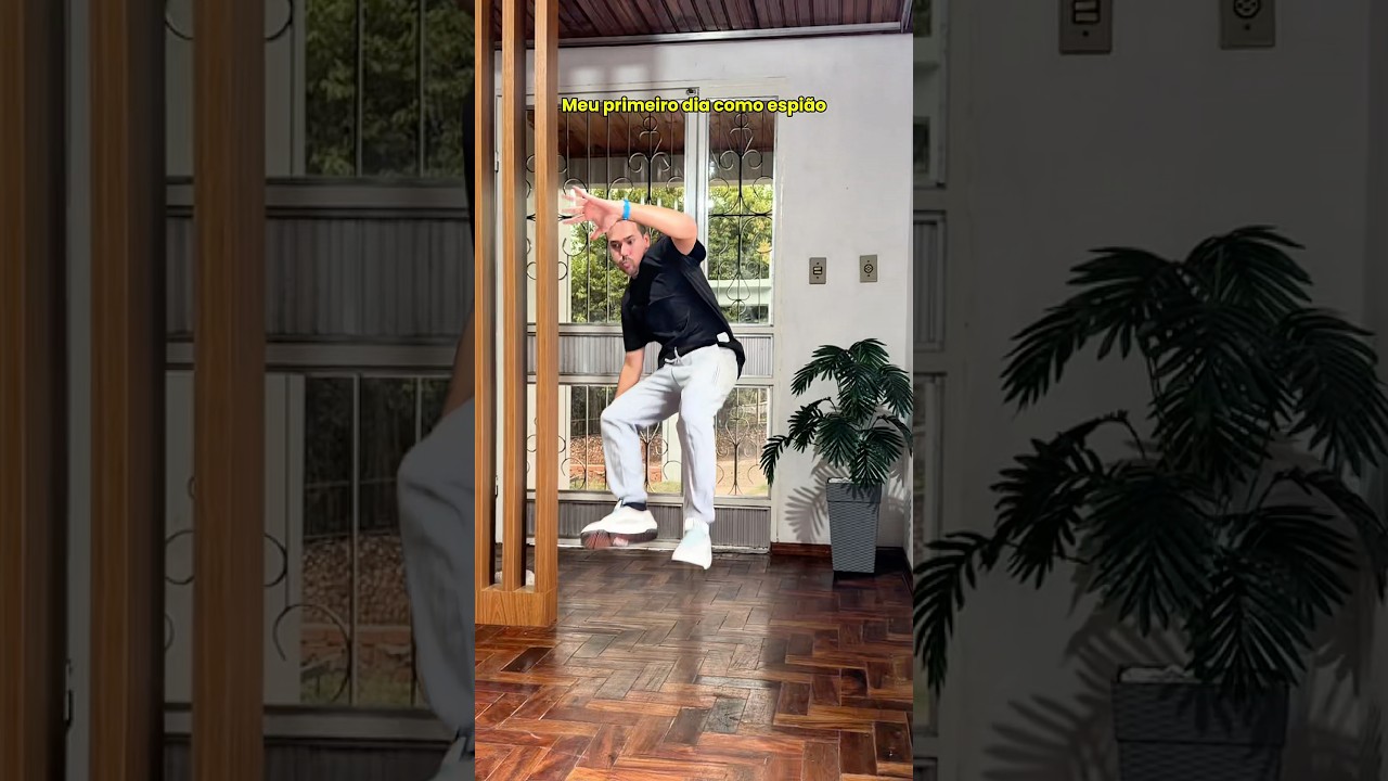 MEU PRIMEIRO DIA COMO ESPIÃO 😂