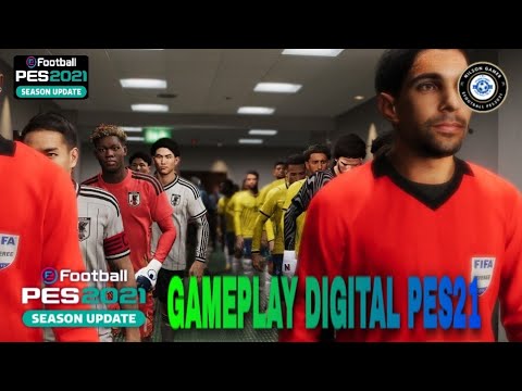 BRASIL VENCE JAPAO NA GAMEPLAY VIDEO GAMER NO PES21 SIMULAÇÃO 