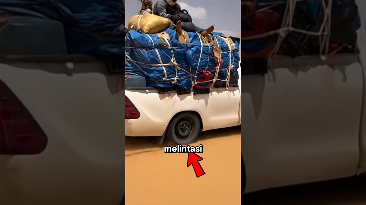 Bukan Karena Mesin! Inilah Rahasia Mengemudi Agar Tidak Terjebak Di Gurun Pasir #information #yt