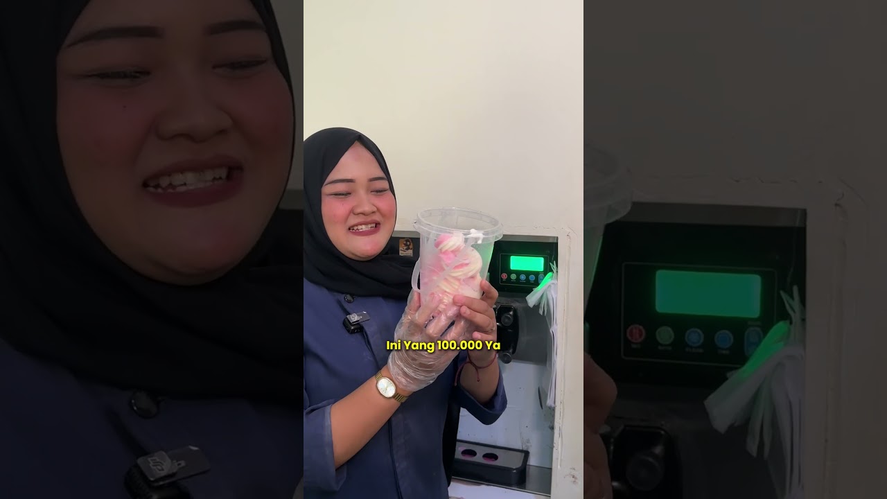 Eskrim Rp1000 VS Rp10.000 Rp100.000