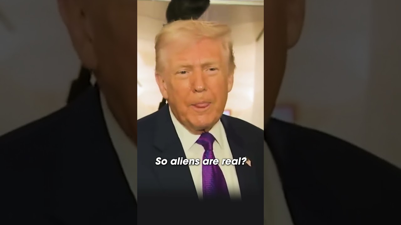 Did Trump Admit Aliens are Real? 😂