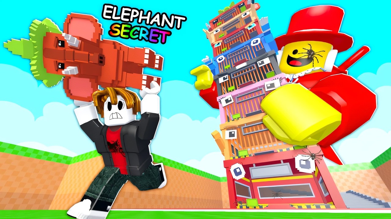 ROUBE O SAMMY NA TORRE CADA ANDAR UM BRAINROT DIFERENTE COM ROBUX INFINITO NO ROBLOX 🤑💲