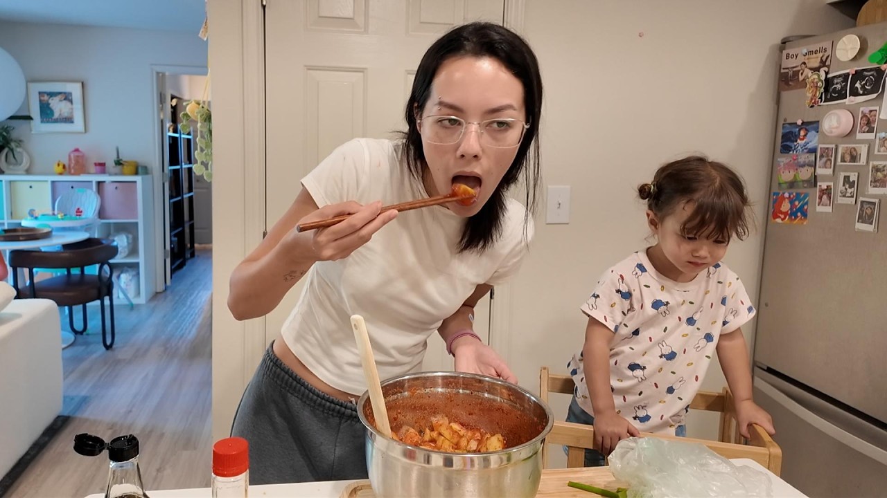 watermelon kimchi vlog