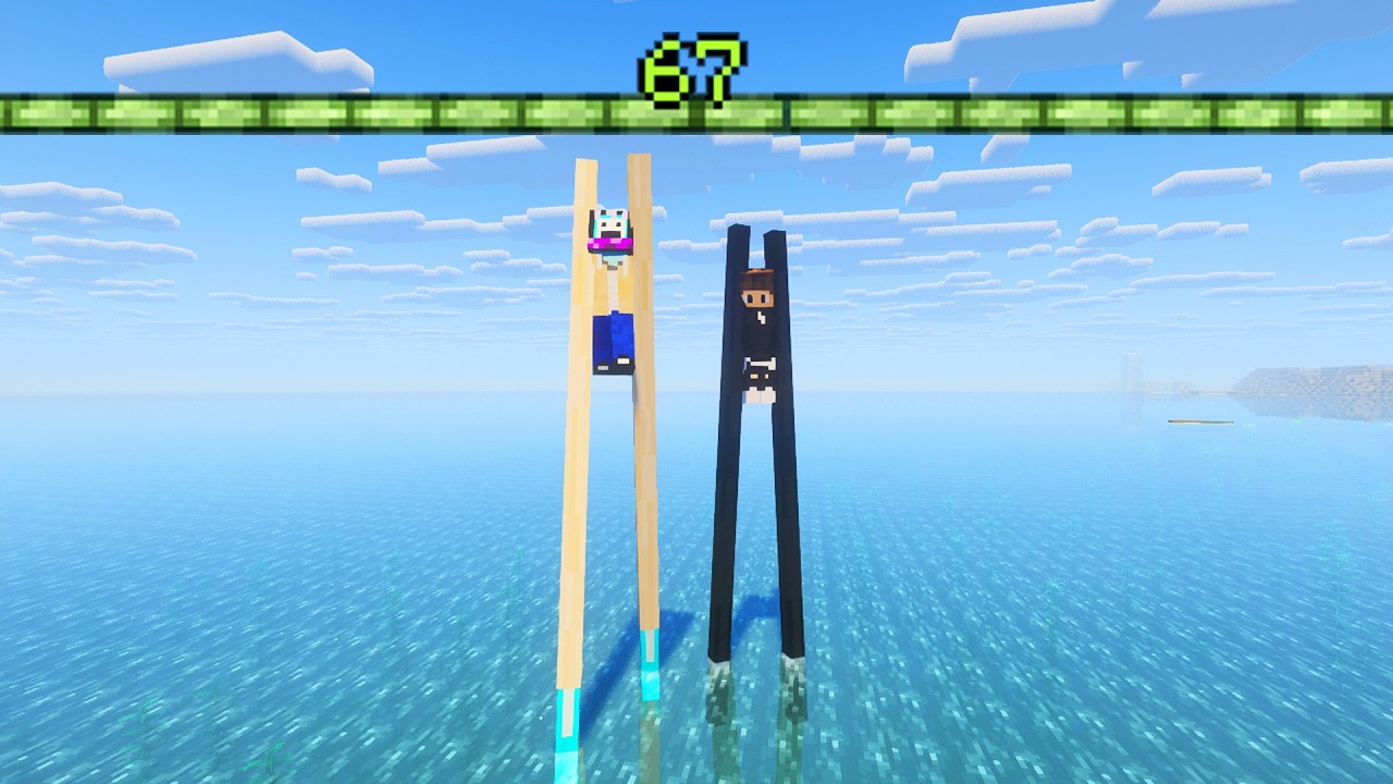 Minecraft TAPI Lengan Kita Terus MEMANJANG