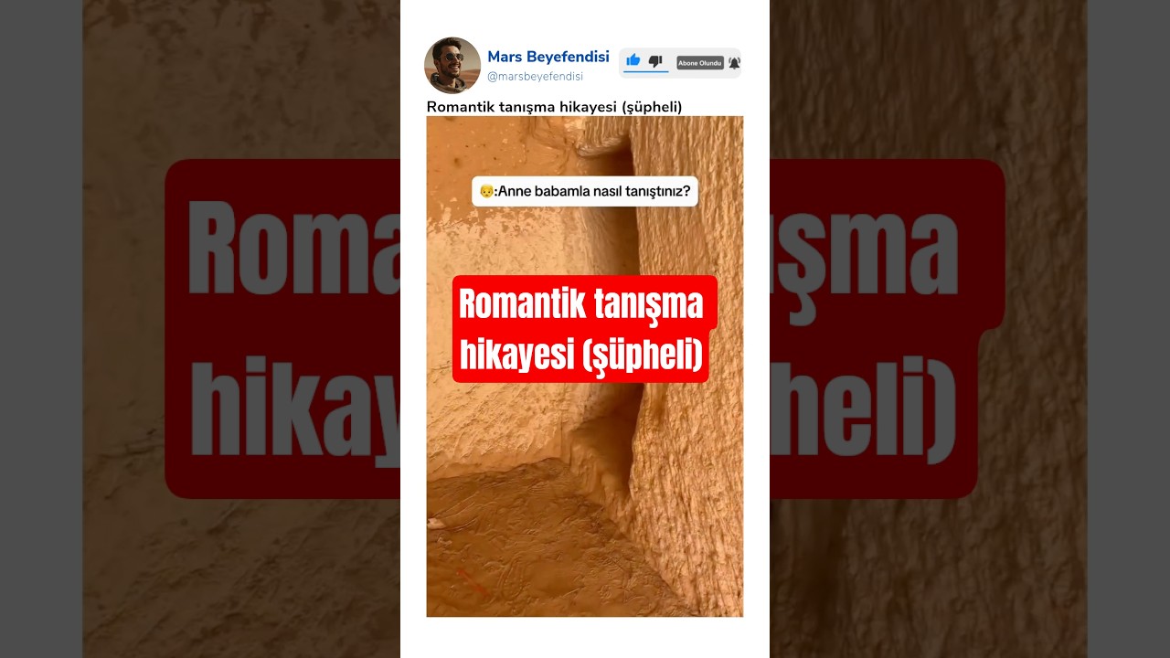 Romantik tanışma hikayesi şakası