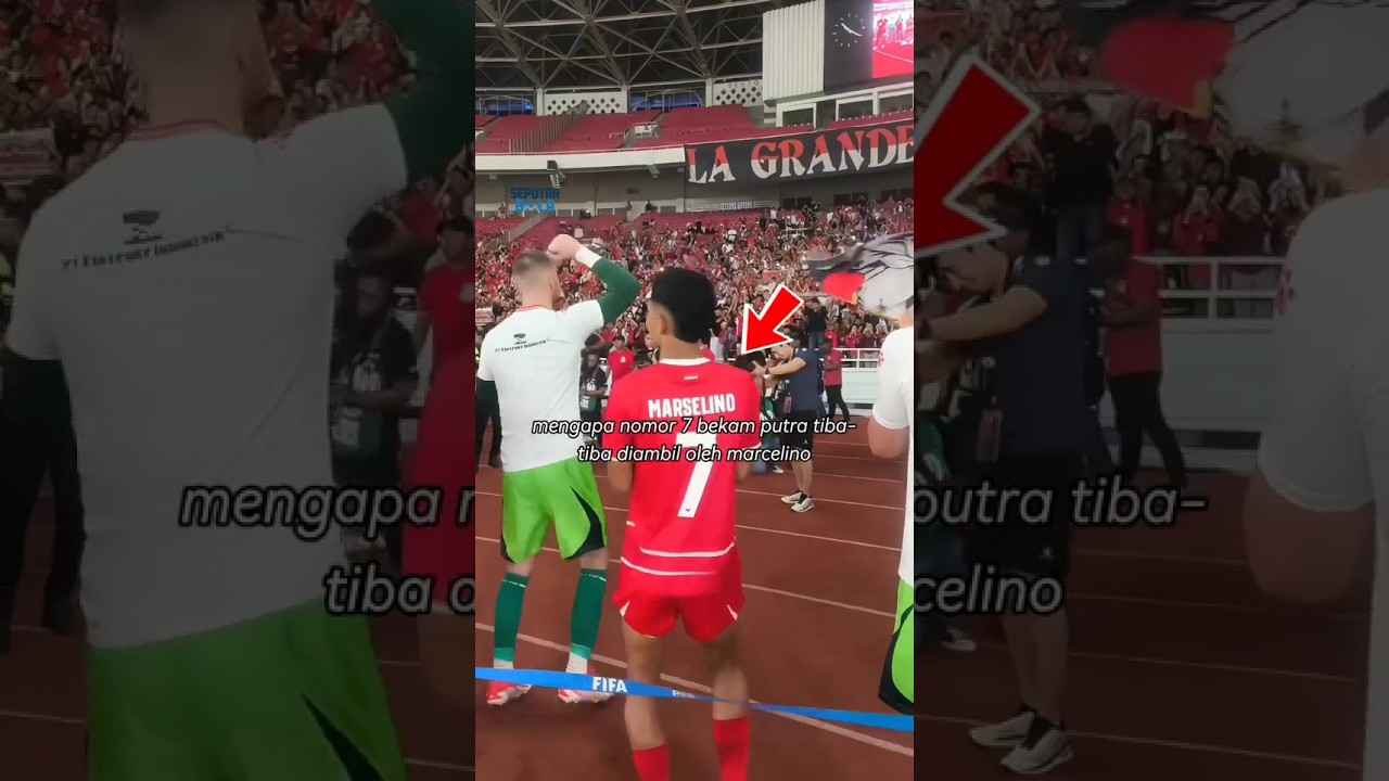Alasan no 7 Beckham diganti oleh marselino!  #timnasindonesia #persib #beckhamputra #fypbola