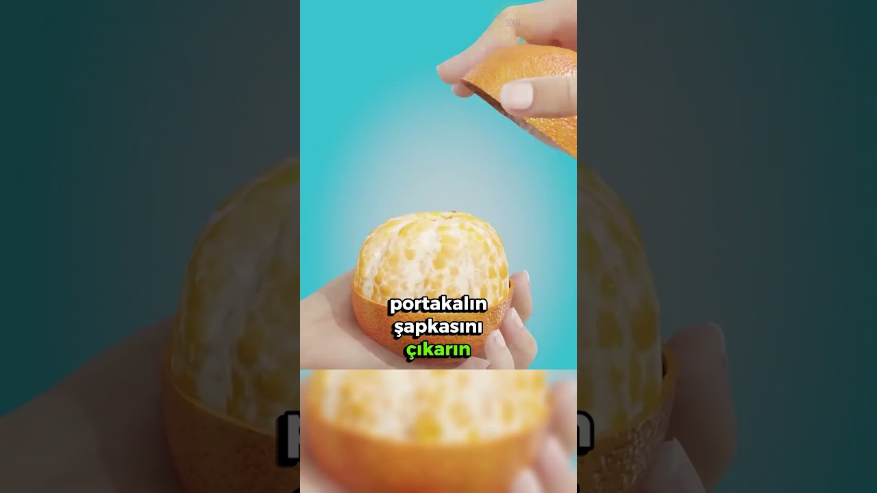 El Yapımı Mum! 🍊🕯️🤔