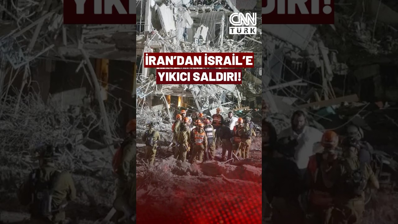 İran'dan İsrail'e Yıkıcı Saldırı! Çok Başlıklı Füzeler Ateşlendi