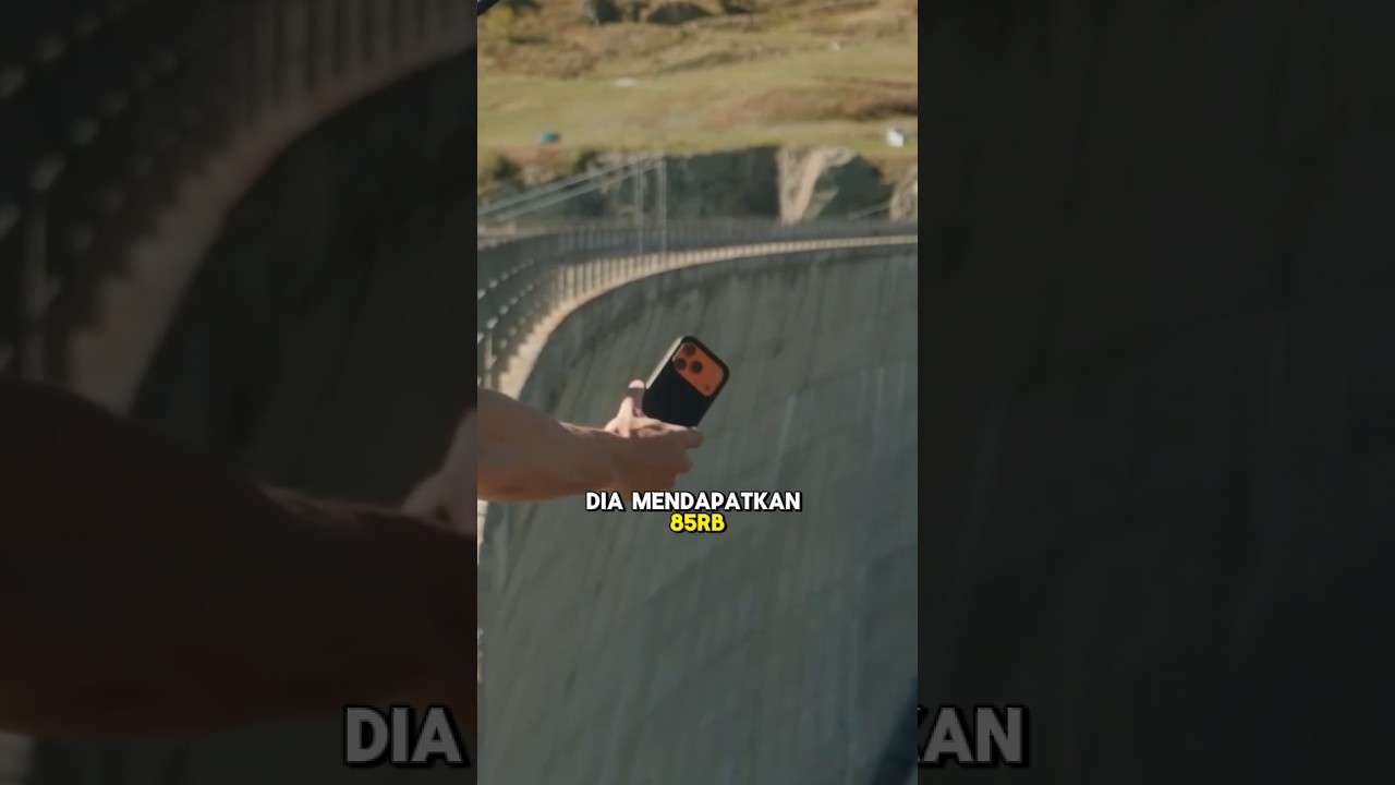 Menjatuhkan HP dari Helikopter😱
