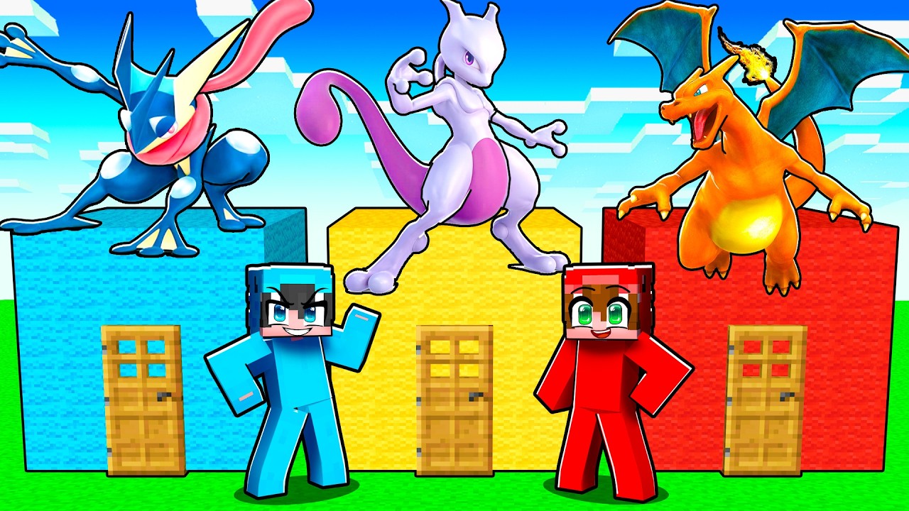 No Elijas la PUERTA POKEMON EQUIVOCADA en Minecraft...