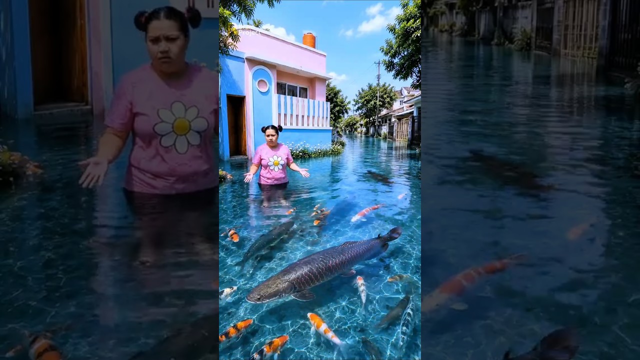 BANJIR di perumahan KAK ENENG😱‼️