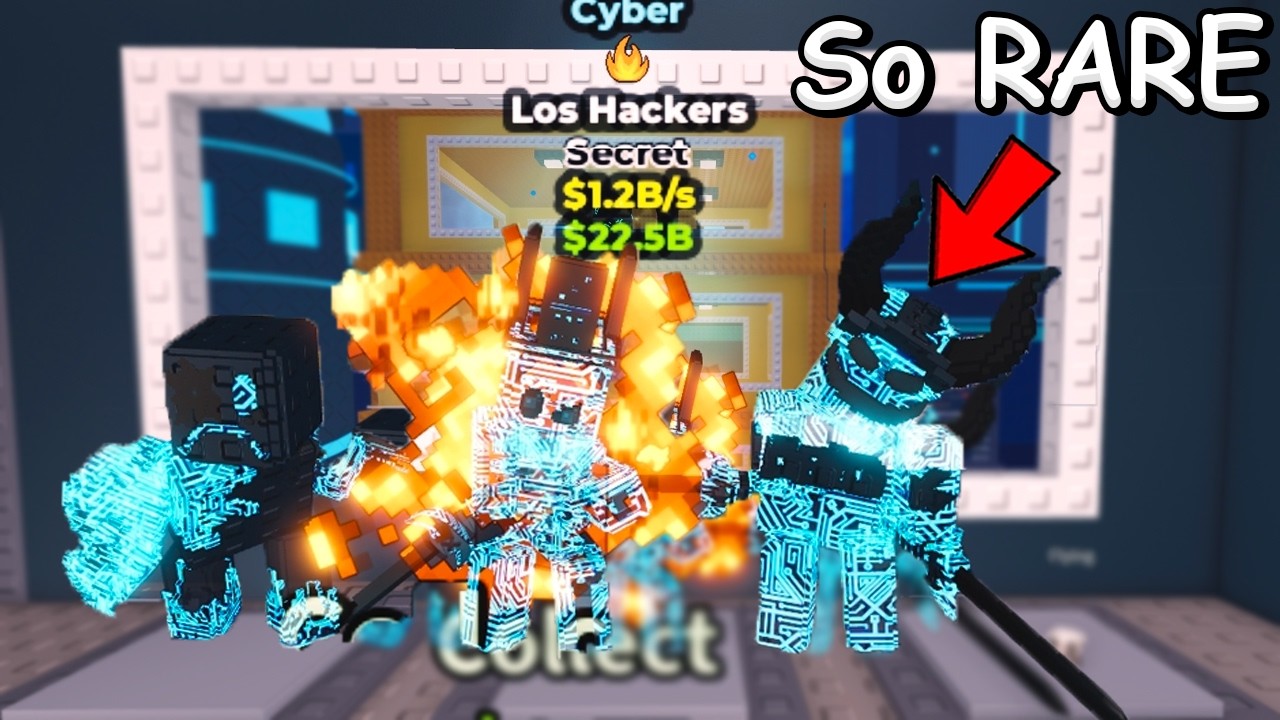 I Got Worlds Only CYBER LOS HACKERS in Roblox Steal A Brainrot...
