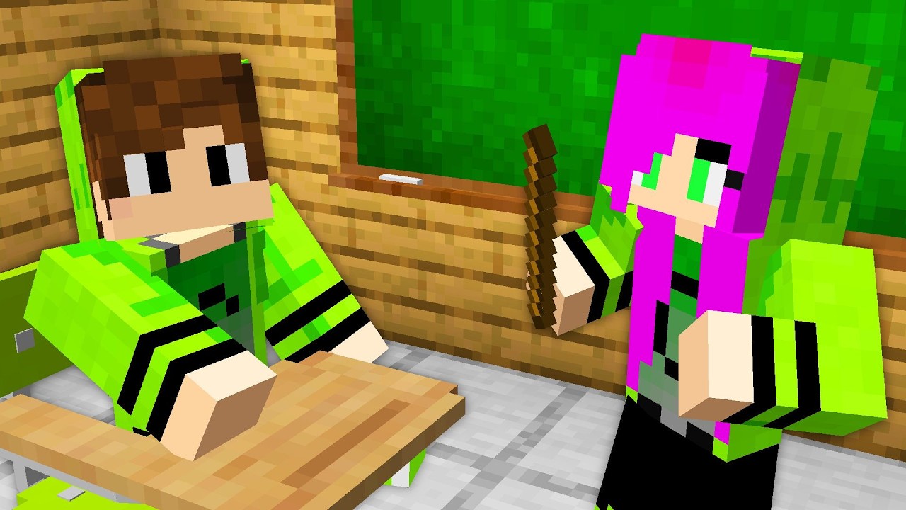 Virei PROFESSOR no Minecraft!