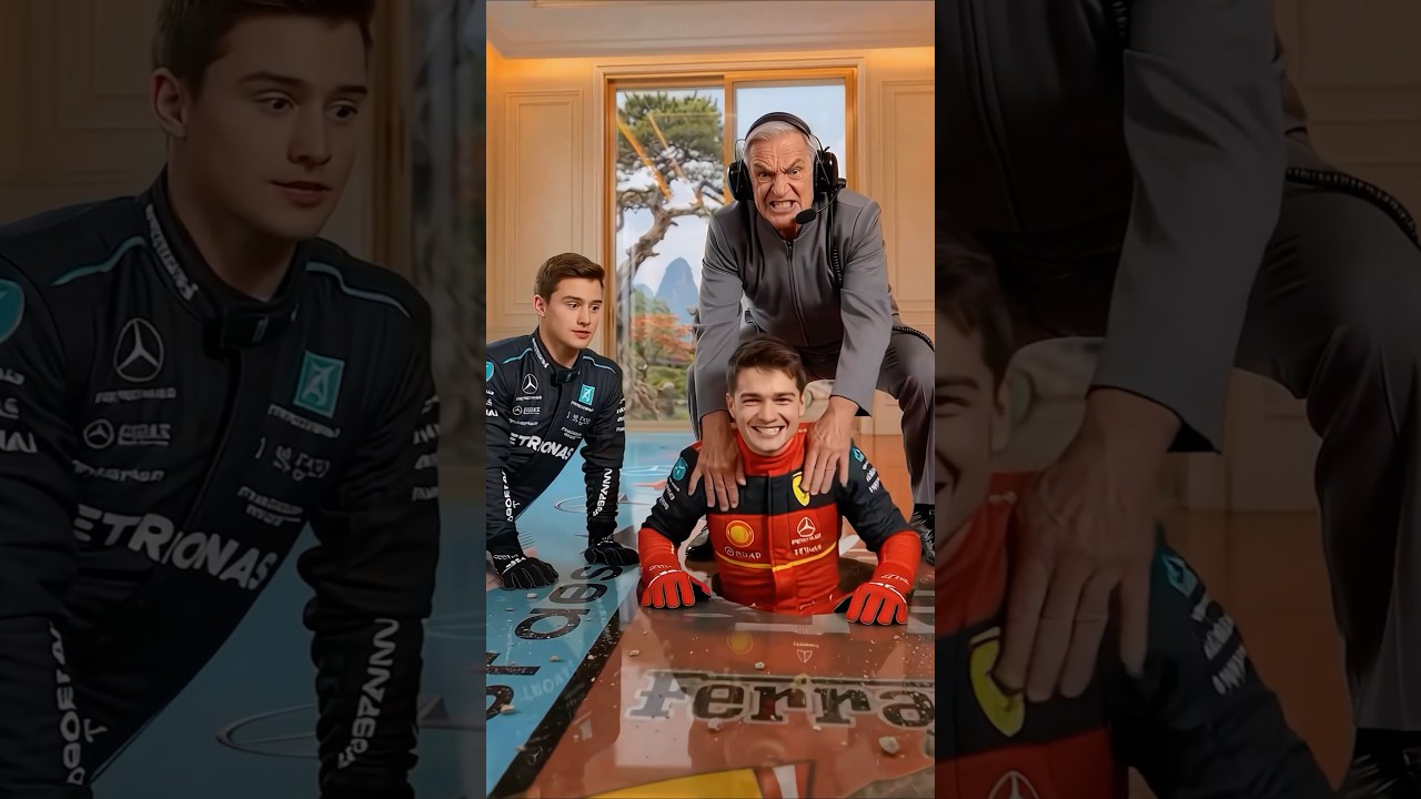 BLUE 🔵 or RED 🔴 🏎️ Ferrari vs. Mercedes Crazy Epoxy Battle 🏁 #f1 #ferrari #mercedes