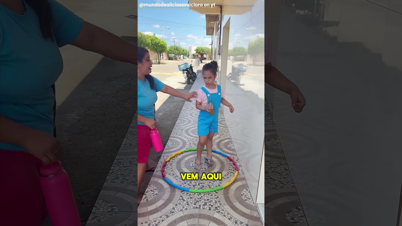 Água mágica pode fazer as pessoas desaparecerem 😱 Anel mágico de Hulahoop 🥰