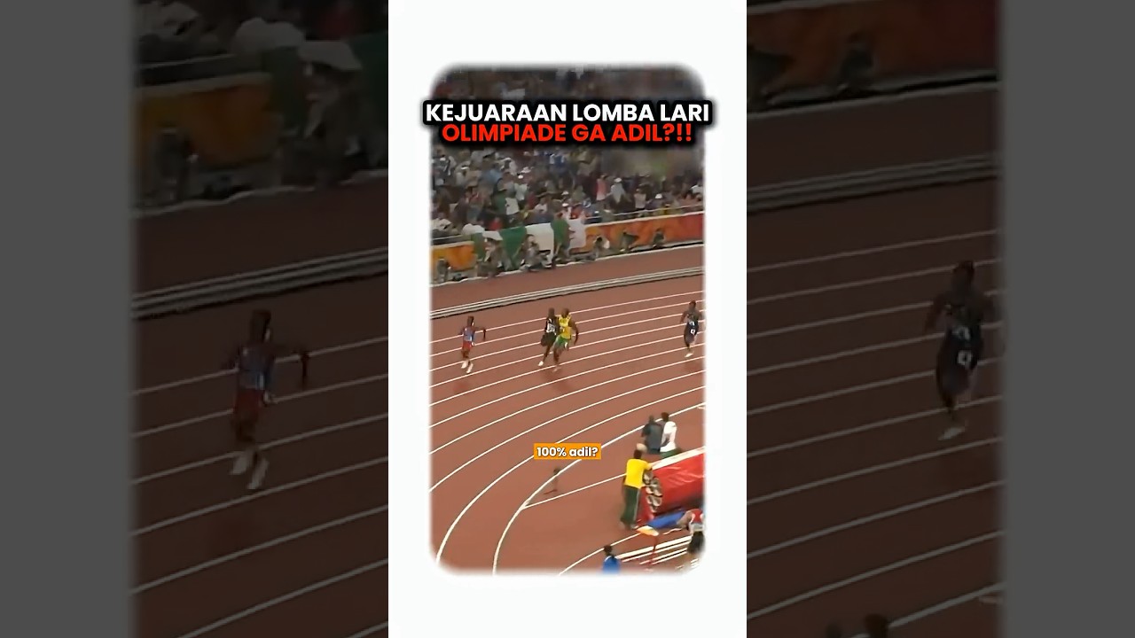 Hukum Fisika Curangi Atlet Olimpiade 🏃‍♂️🔬