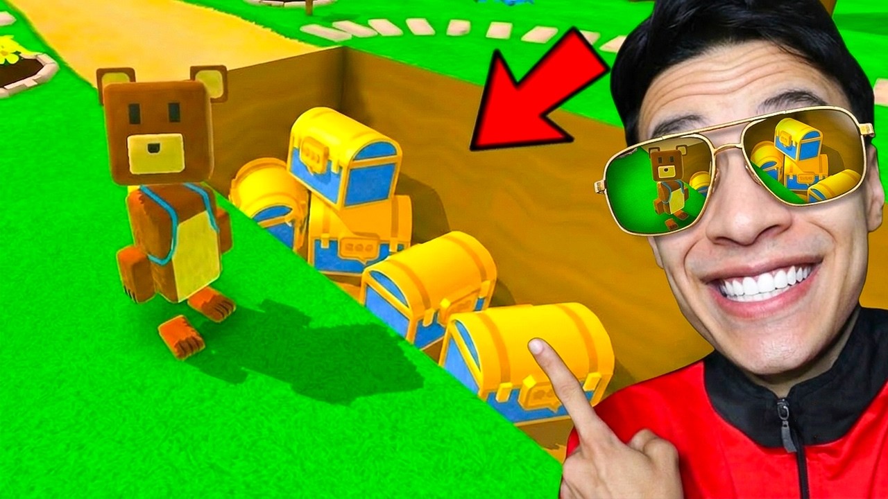 اكتشفت جميع صناديق الإيموجي السرية في مغامرة الدب الخارق! ...Super Bear Adventure💎