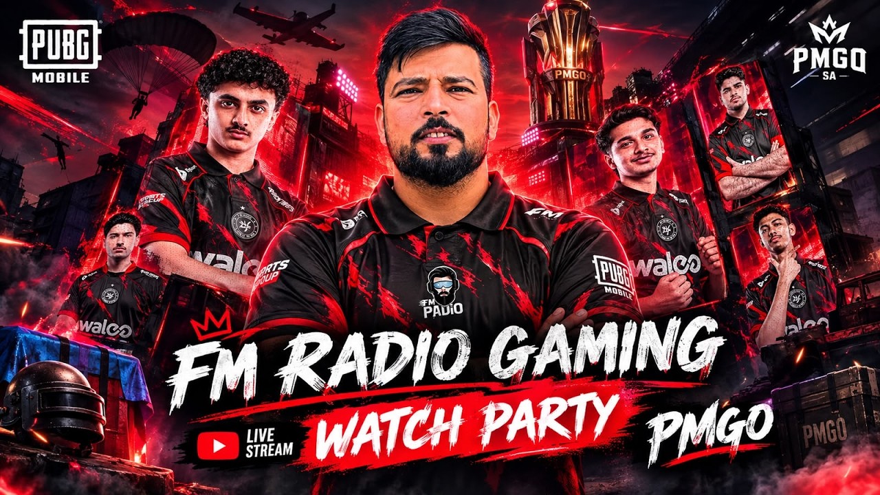 PMGO WATCH PARTY DAAY 2 - PUBG MOBILE  | FM Radio Gaming