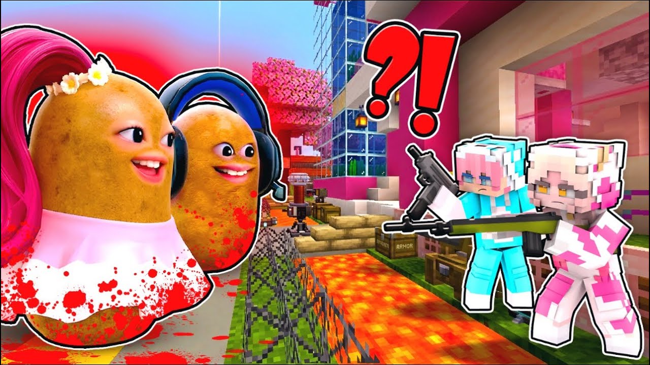 MOMON & ATUN BUAT RUMAH AMAN UNTUK BERTAHAN DARI SERANGAN MOMON & ATUN KENTANG ft @BANGJBLOX 