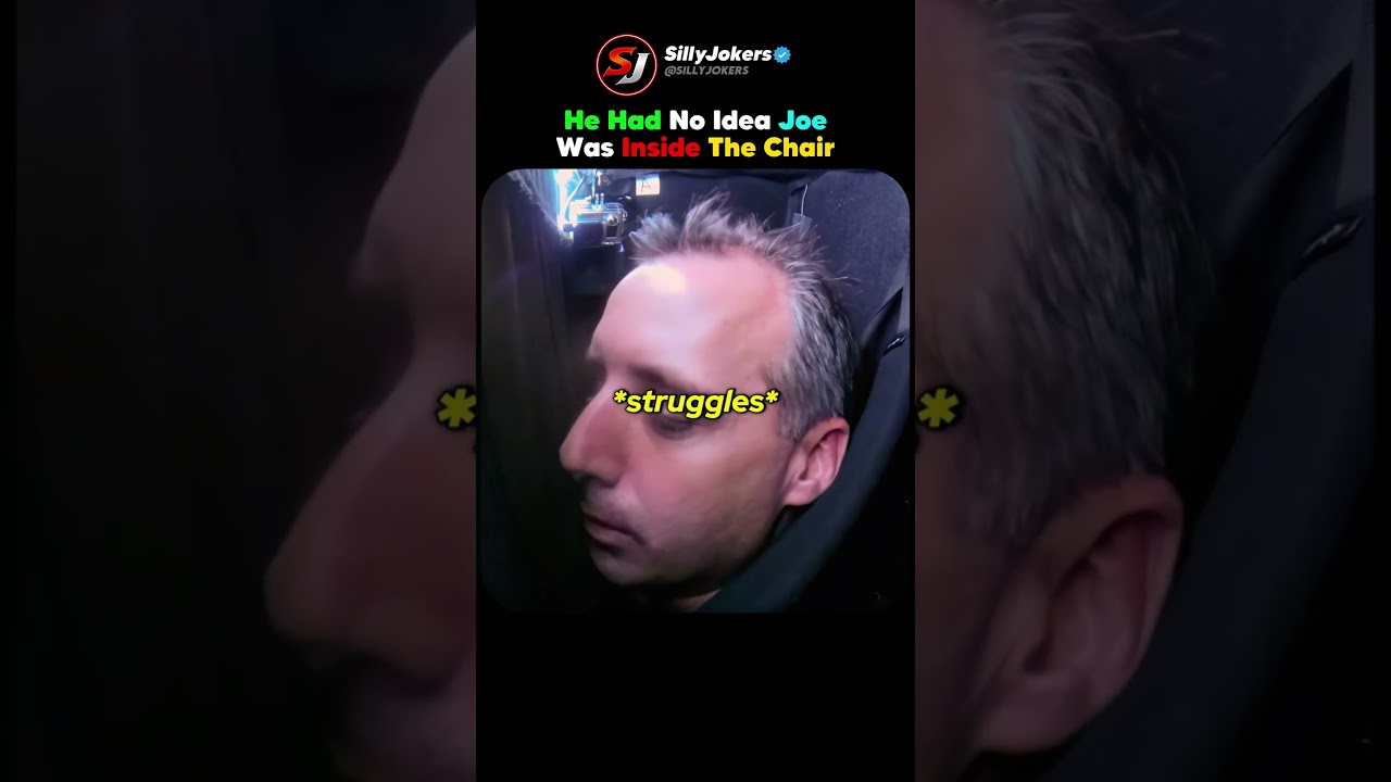 He Didn't Know Joe Gatto Was In His Chair 💀😂