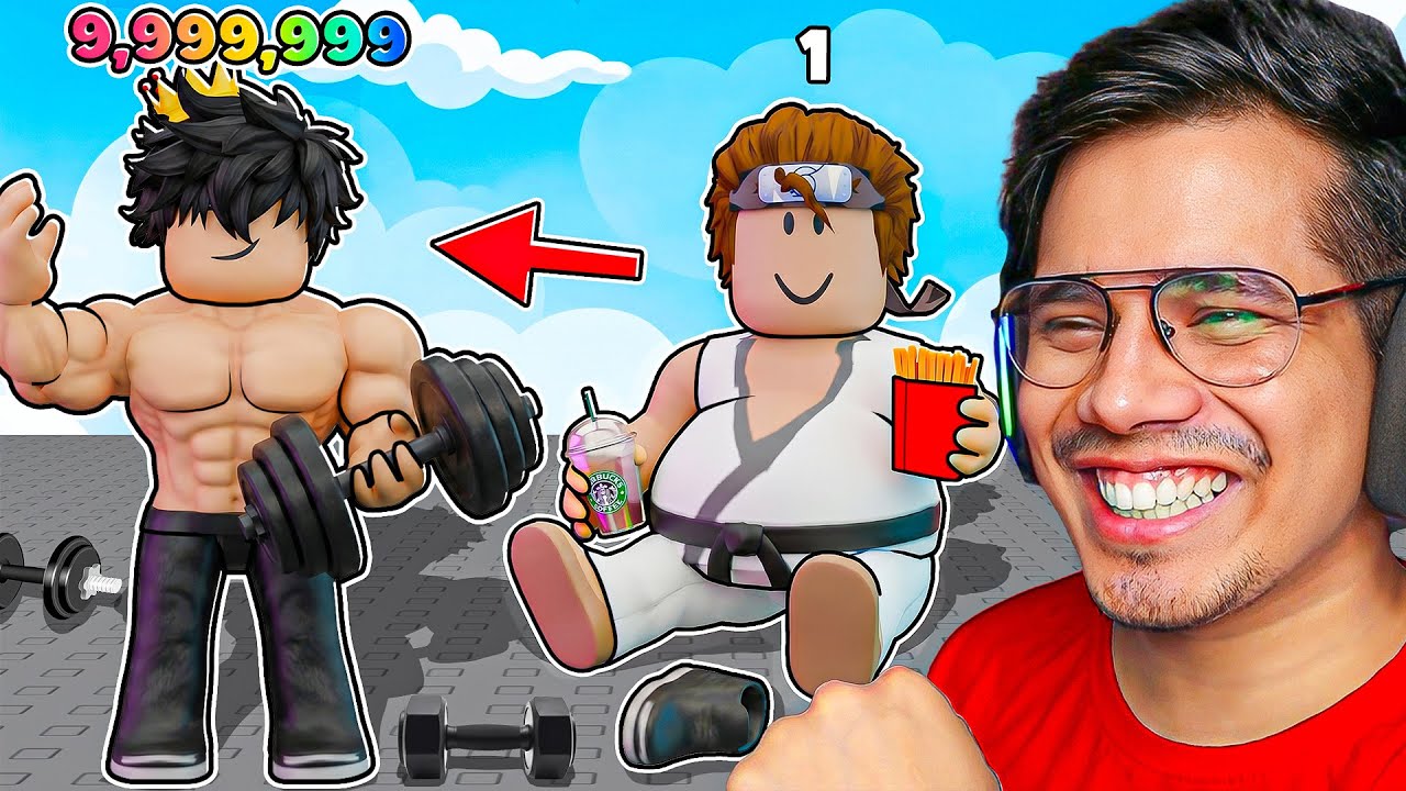 FAT TO FIT IN ROBLOX 😱