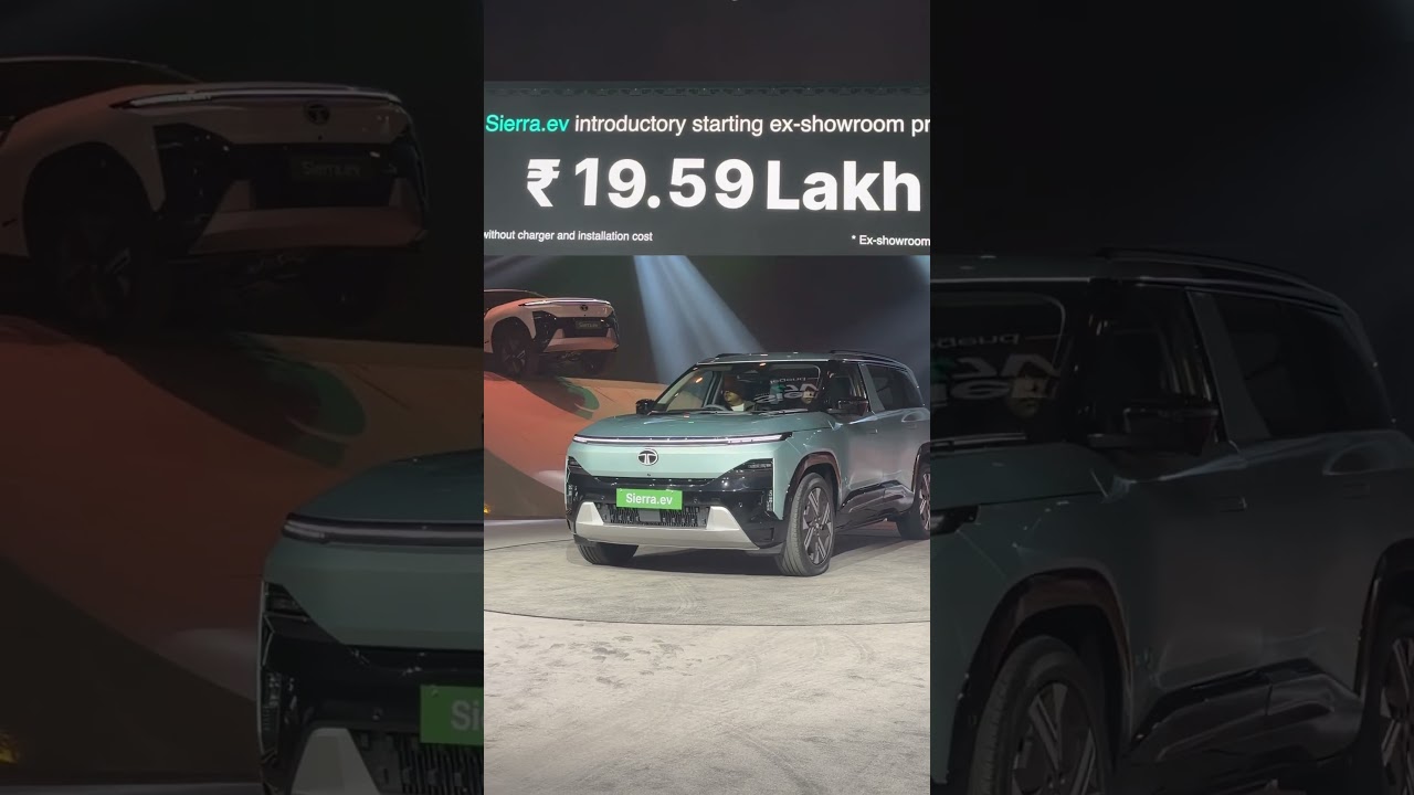Sierra ev launched @ ₹18.79 lakh 🫪 #shorts