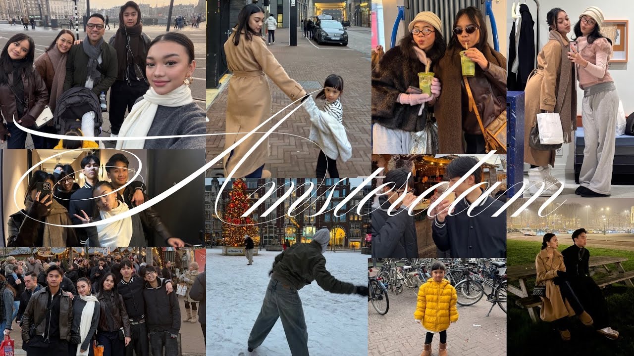 EUR TRIP ‘25 | Postcards from Amsterdam