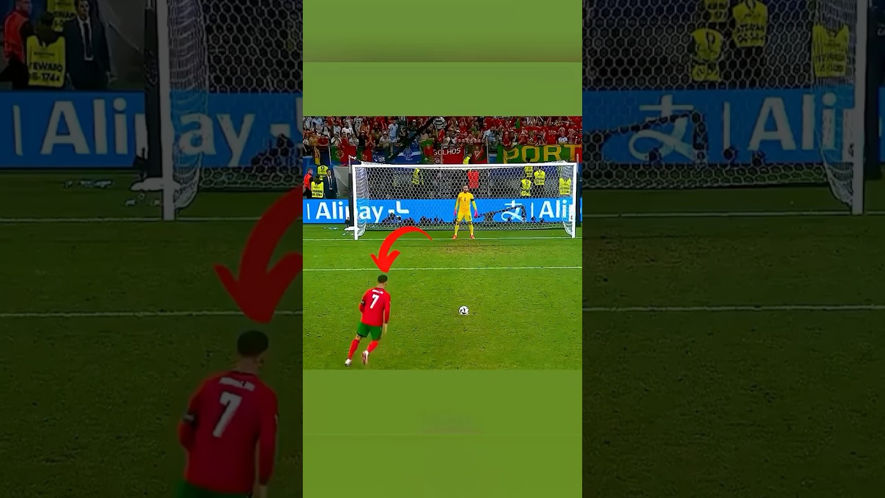 Ronaldo Kaleciyi Böyle Bekletti 😳