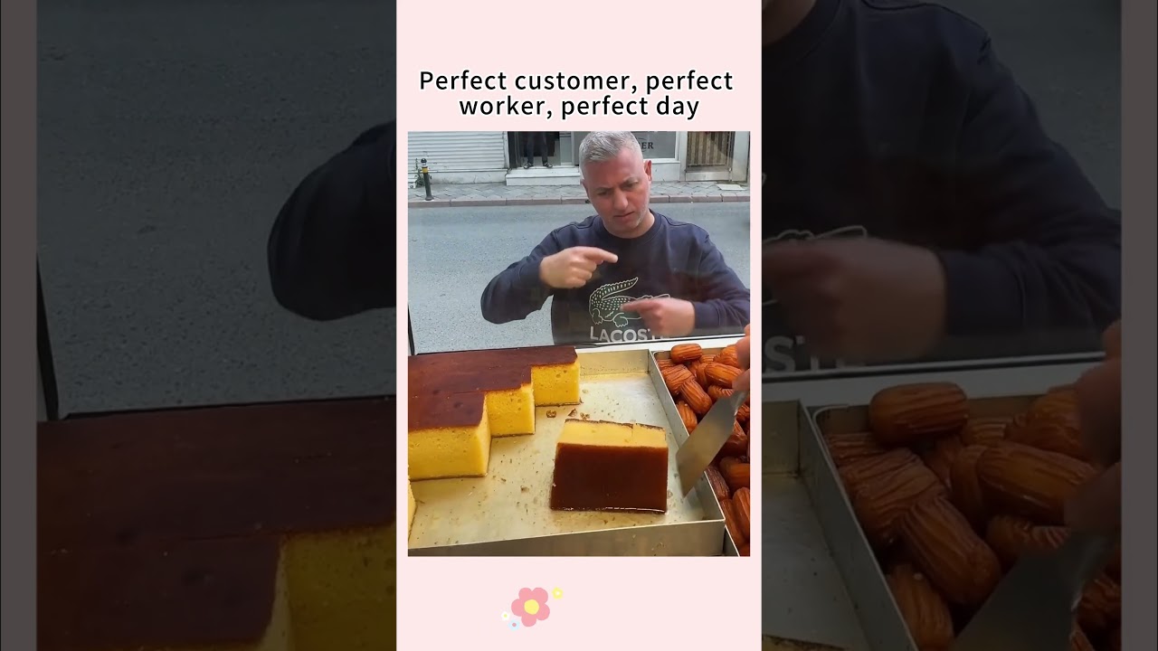 Perfect customer, perfect worker, perfect day