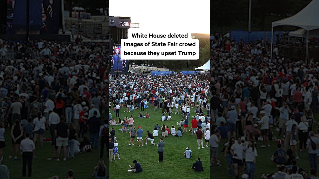 Trump Fair Crowd Photos Deleted