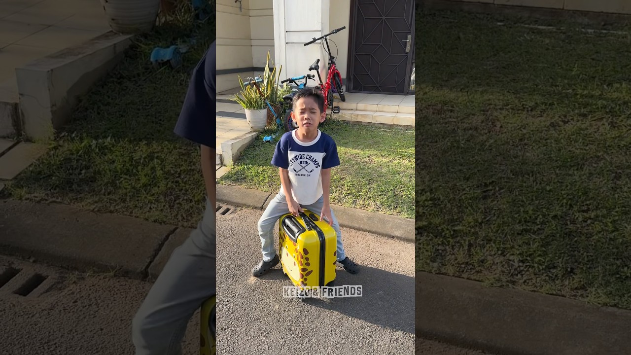 Keizo ditinggal liburan gara-gara koper⁉️