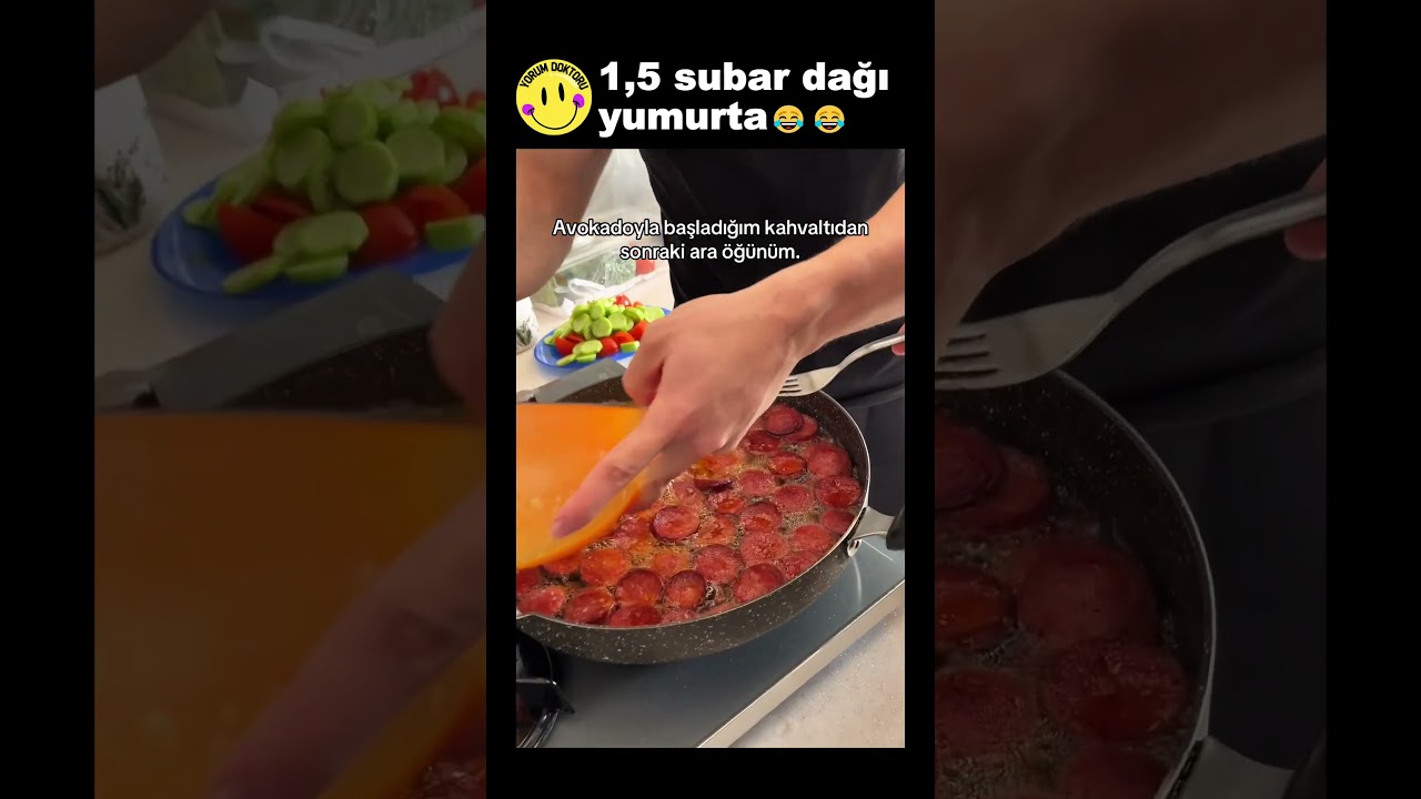 Babamın Annem Yokken Yaptığı Yemek 1.5 Subar dağı yumurta😂😅