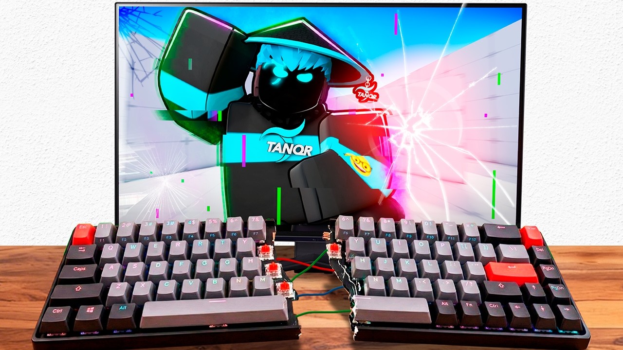 I 1v1'd a Streamer and he BROKE HIS SETUP in Roblox Rivals..