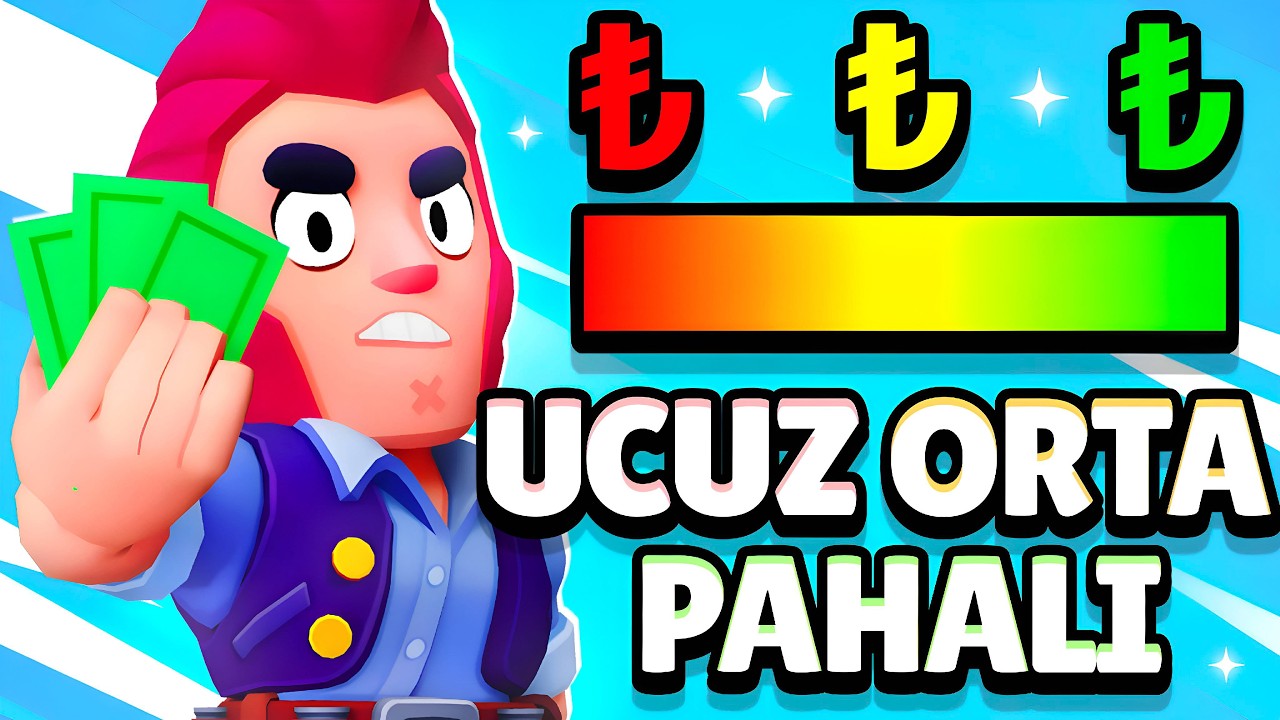 UCUZ, ORTA VE PAHALI HESAP FULLEDİM! 😮 | Brawl Stars