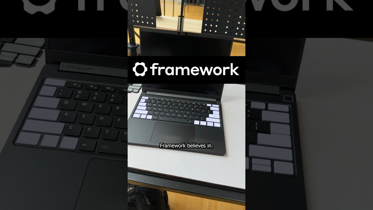 Framework Laptop 13 Pro is BEST Laptop Ever Made? #tech #technology #computer #shorts #pc