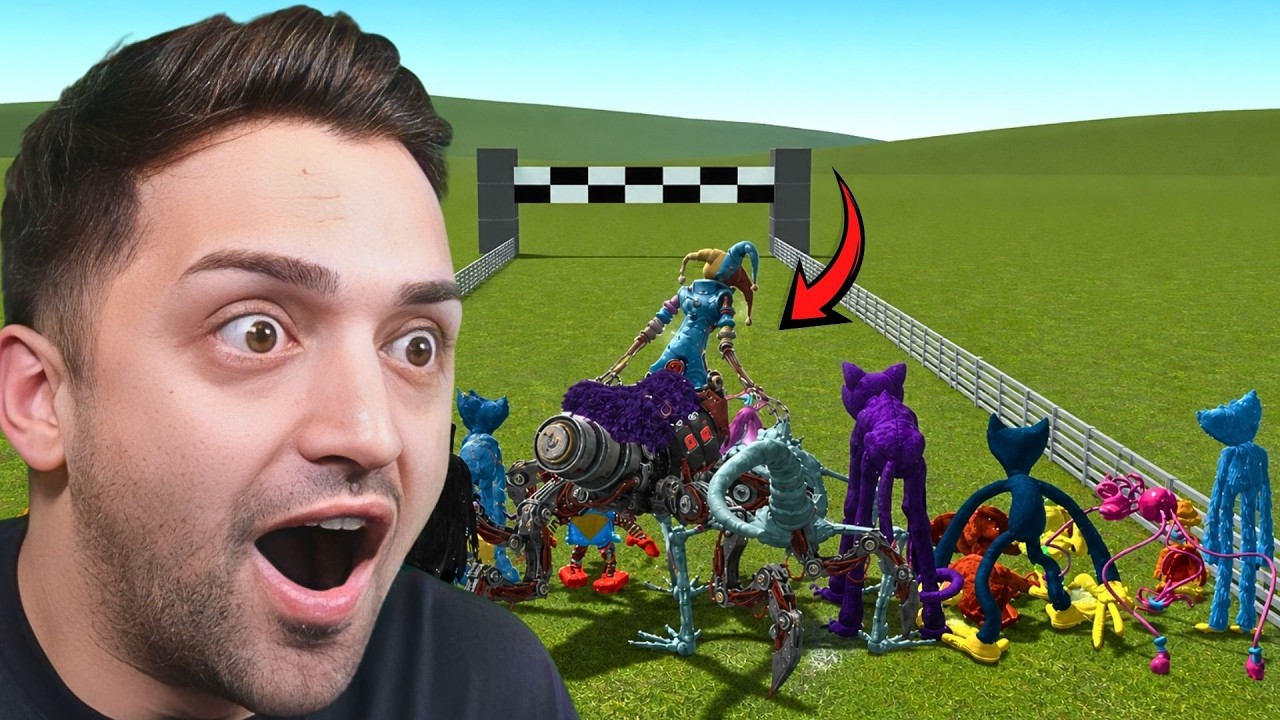 EN HIZLI POPPY PLAYTIME CANAVARI KİM ? ( YARIŞTIRDIM )