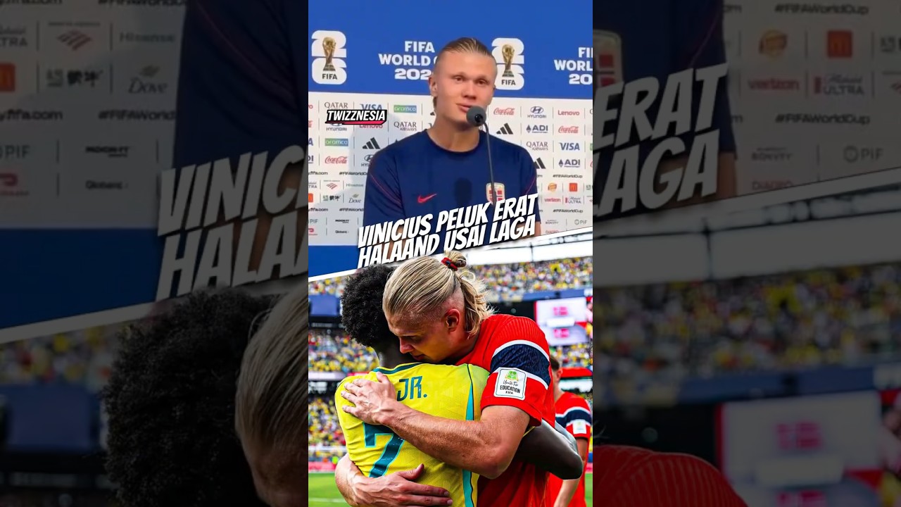 Apa yang Vinicius lakukan setelah Haaland menyingkirkannya dari Piala Dunia.😭💀